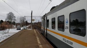 "1200 подписчиков!" Электропоезд ЭП2Д-0025 ЦППК платформа Орудьево 23.03.2021