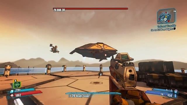 Borderlands 2 The 1000000 Challenge Zer0 Pt 3Bunker Farm