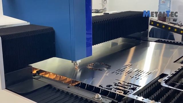Лазерный станок MetalTec 1530S - Режем нержавейку в 2 мм смотреть онлайн