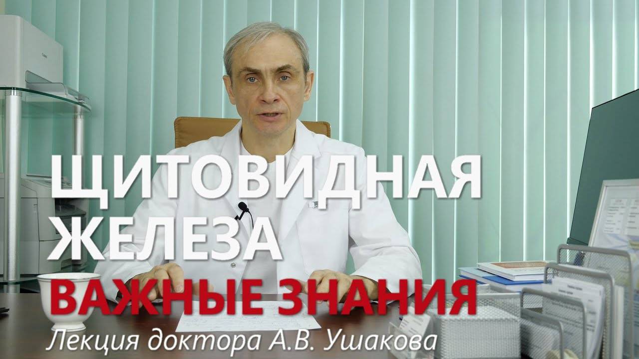 Щитовидная железа. Важные знания о строении, функции, диагностике и лечении от доктора Ушакова