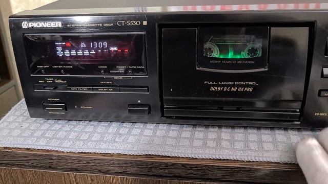 Кассетная дека Pioneer CT S530 смотреть онлайн