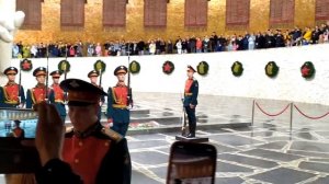 Смена караула на Мамаевом Кургане!!!
