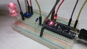 Arduino. Демонстрация работы аналогового входа