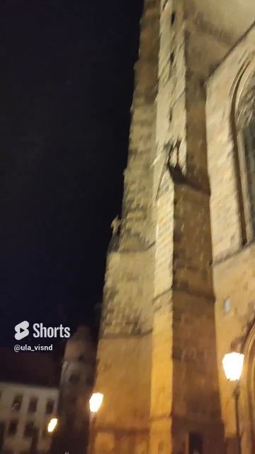 The square in the center of the city the highest church bells ringing 080423Pl