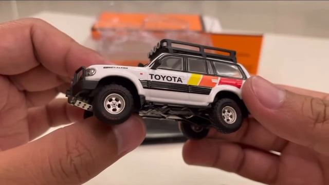 Unboxing & Review [Toyota LAND CRUISER 80] GCD Model 1/64 Scale