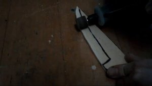 Как сделать метательный нож "стерлядь" из 5мм фанеры