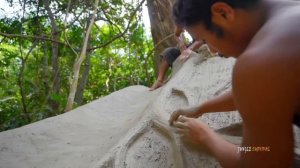 Строительство удивительного секретного бассеина навыки строитель