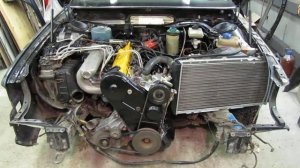 Audi 100 C3 quattro. Капремонт двигателя.