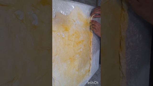 Слоёное тесто для сомсы/Сомса/ Тесто для сомсы #тесто#тестодлясамсы #самсарецепт #самсаузбекская
