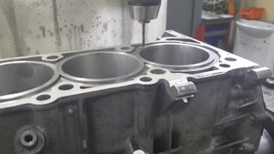 AMG 5.5 компрессор готов. Установили мокрые гильзы.