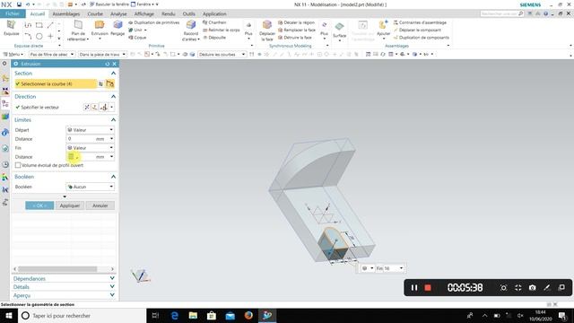 Siemens NX 11 Tutorial for Beginners смотреть онлайн