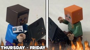 Minecraft MOB VOTE, but its LEGO...