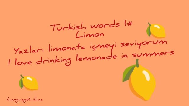 Turkish words 1# Turkish and English similar words, simple Turkish words, beginner turkish