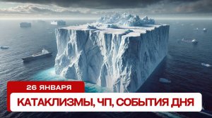 Катаклизмы за день 26.01.2025. Новости, ЧП, события дня