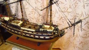 model 66-gun ship The Glory of Catherine /модель 66-пушечного линейного корабля Слава Екатерины