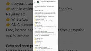 How use easypaisa payment Application/ maham Sialvi Tech