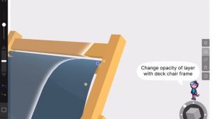 How to model Deck Chair in Gravity Sketch on iPad part 3