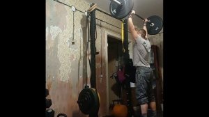 Швунг жимовой со штангой