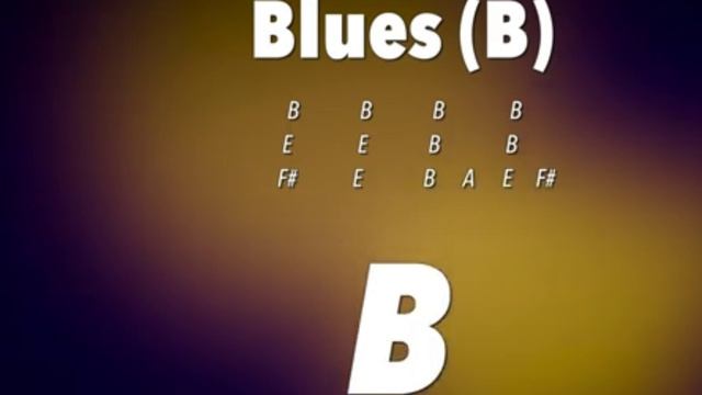 Simple Joy Blues  Backing Track inB