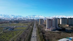 Разнообразие Бишкека: Проспект Мира, Азия Молл и горы