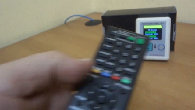 teste do controle remoto Sony RM ADP073