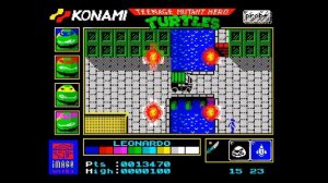 TEENAGE MUTANT HERO TURTLES ZX SPECTRUM - SG020