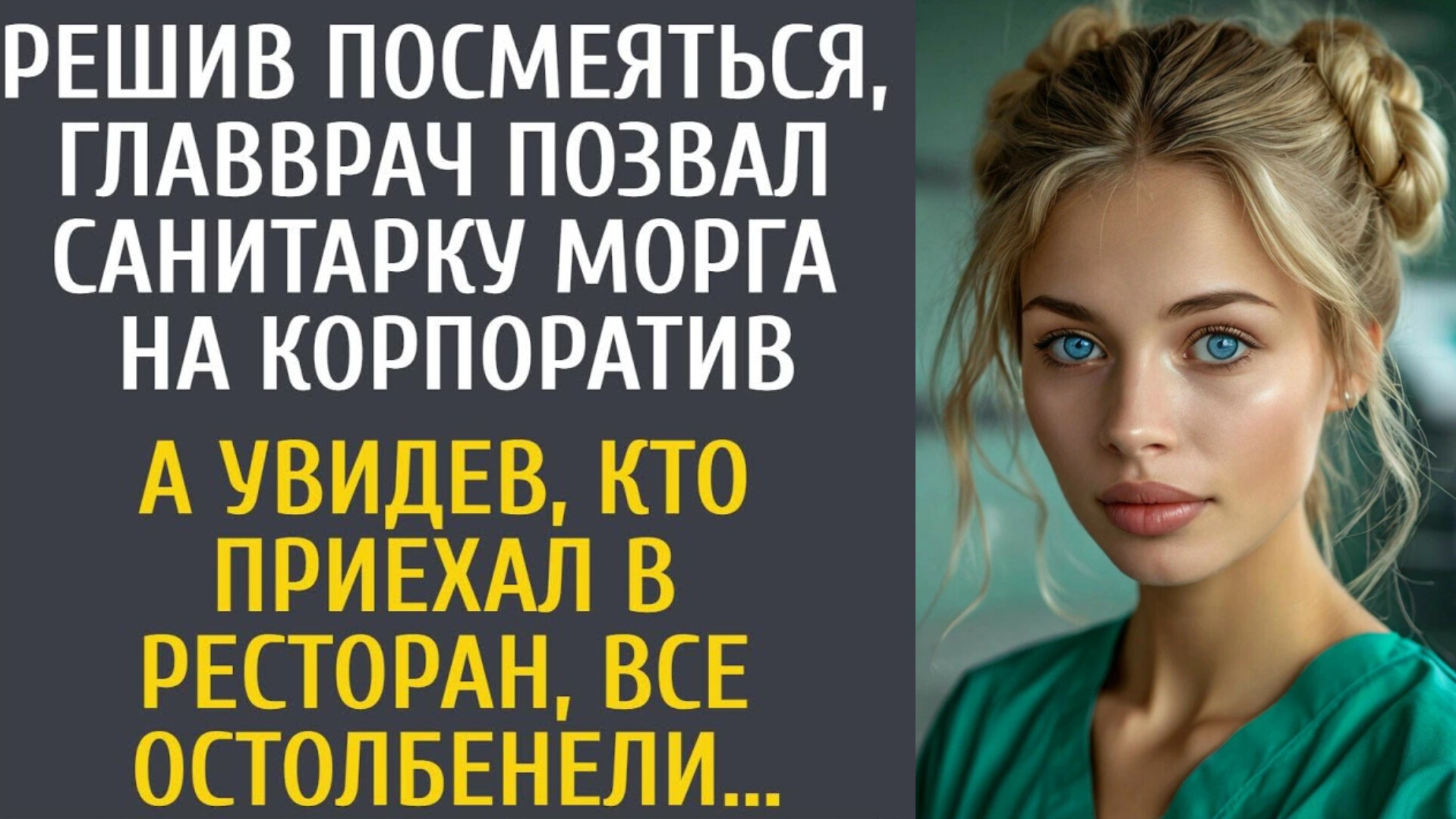 История из жизни как главврач хотел посмеяться над саниторкой из морга, пригласив её на корпорвтив