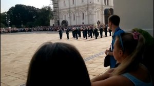 Развод конных и пеших караулов в Кремле - 1/10