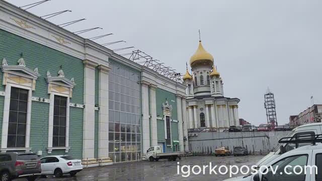 Славянский мир, Москва.ТЦ Славянский Стан.Рынок Мельница. Обзор. Храм преподобной Ангелины Сербской