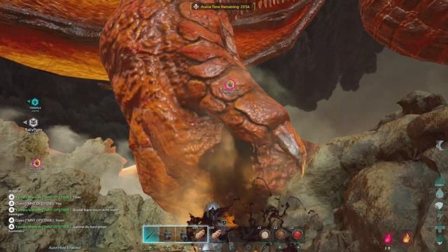 How to beat Alpha Dragon with no tames -Ark Survival Ascended- смотреть онлайн