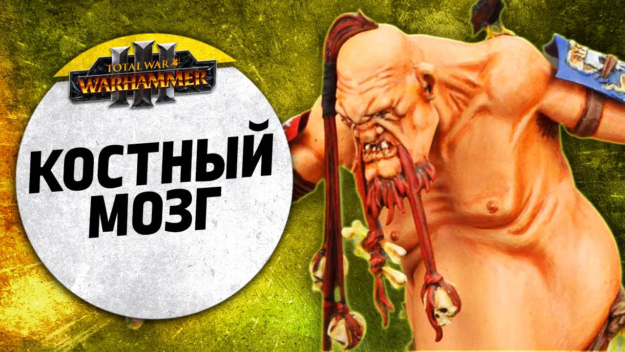 Костный Мозг | Цари Гробниц vs Огры | Завоевание| Total War: WARHAMMER 3