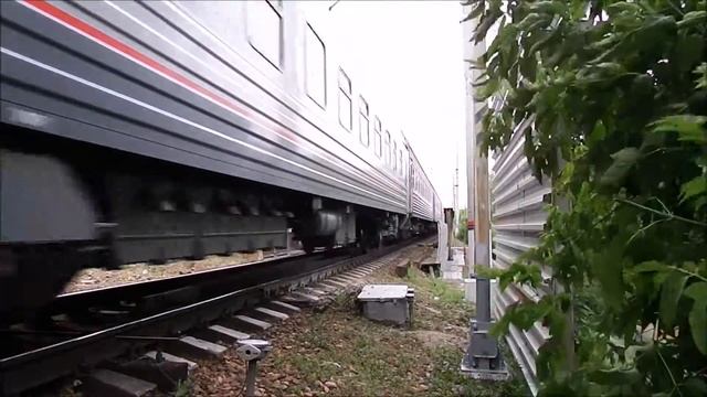 ЧС2к-709 с пассажирским поездом №126 Новороссийск - Москва