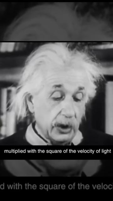 Einstein sir explain equation E=mc²....#einstein смотреть онлайн