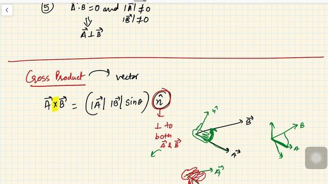 Lecture 2 Vector product (dot and cross product) смотреть онлайн