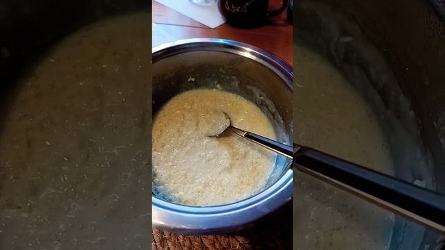 Почему молочная каша такая вкусная?👍#каша #завтрак #food #рецепты #блогер смотреть онлайн