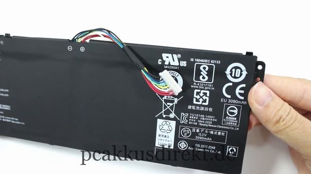 3220mAh 48Wh 4 Zellen Akku Acer AC14B3K AC14B8K AC14B7K смотреть онлайн