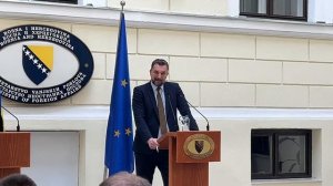 Press konferencija Elmedina Konakovića povodom policijske akcije "Black Tie 2"