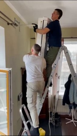 Монтаж кондиционера в частном доме