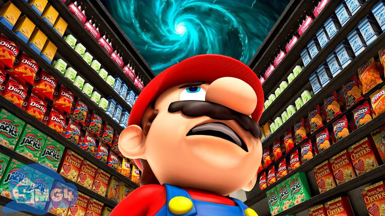 [Сериал SMG4] Mario Gets Lost In A Shopping Mall