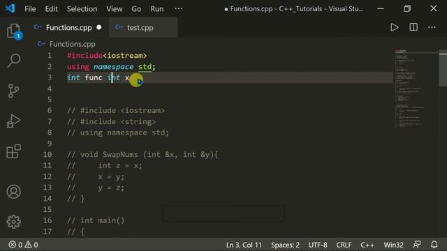 #20 Function Overloading in C++.