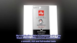 Illy Espresso Single Serve Coffee Compatible Capsules, 100% Arabica Bean Signature Italian Blend -
