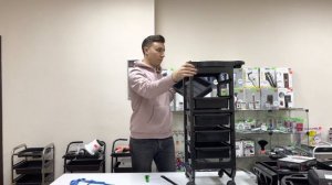 Видео обзор парикмахерской тележки 189