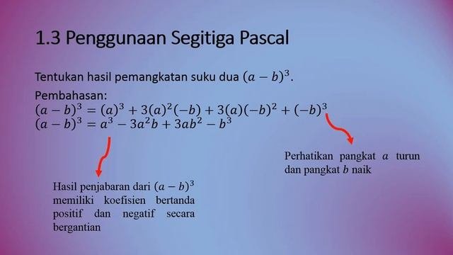 Matematika Kelas VIII || Pola bilangan segitiga pascal, barisan aritmetika, & barisan geometri