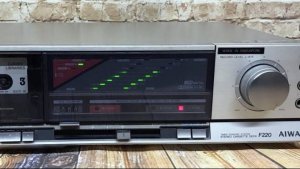 Винтажная стереокассетная дека AKAI CS-F12-выпуск -1983-1984-год-Япония