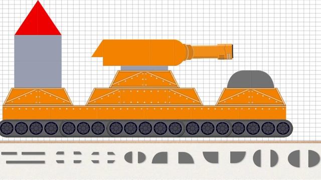 Labo Tank-Military | Orange KB-6 Missile Launcher
