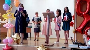 Андреевская школа: вручение аттестатов 9 кл.