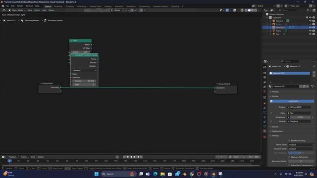 How to Make 3D Painterly Anime Clouds in Blender - Comfee Tutorial