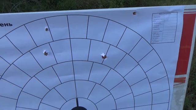 Вепрь ВПО 221 Ланкастер-стрельба с рук 200 метров. смотреть онлайн