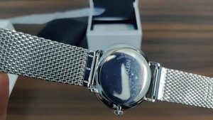 Calvin Klein High Noon Blue Dial Milanese Steel Strap Men's Swiss Made Watch | K8M2112N