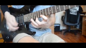 Pantera - Cowboys From Hell solo (cover by Razorenov Ivan)